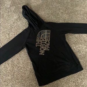 Black North Face hoodie